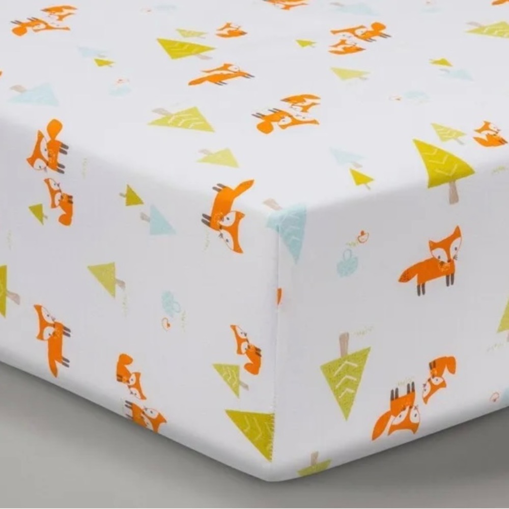 Cloud Island, Crib Fitted Sheet FOX, NWT